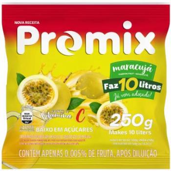 REFRESCO EM PÓ MARACUJÁ PROMIX 250G