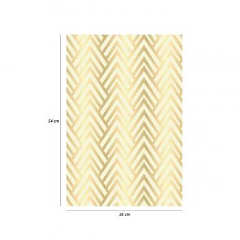 CROMUS SACO P/ EMBRULHO 30X44 DOMINIQUE OURO