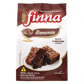MISTURA P/ BOLO FINNA BROWNIE 450G