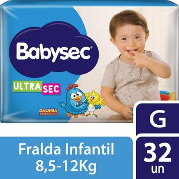FRALDA BABYSEC MEGA G C/32UNI