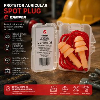 PLUG SILICONE CAMPER SPOT PLUG 17DB