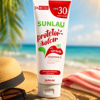 PROTETOR SOLAR FPS 30 COM REPELENTE 120G