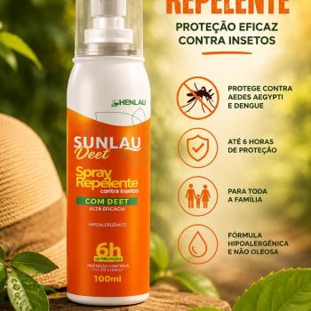 REPELENTE SPRAY SUNLAU DEET 100ml