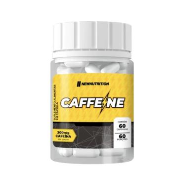 CAFEÍNA CAFFEINE 200MG 60 CAPSULAS NEW NUTRITION