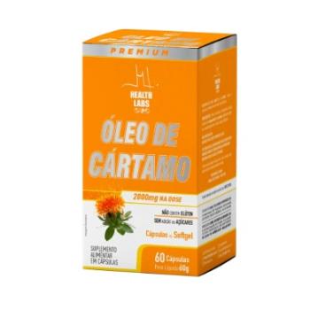 OLEO DE CARTAMO 60 CAPSULAS 1000MG HEALTH LABS