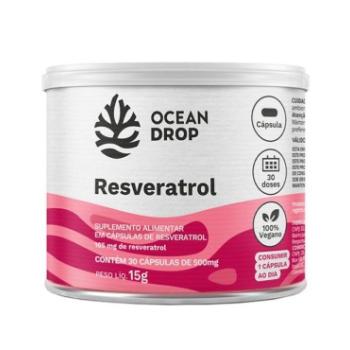 RESVERATROL 30 CAPSULAS 500MG OCEAN DROP