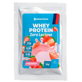 WHEY PROTEIN ZERO LACTOSE SACHE 30G NEW NUTRITION