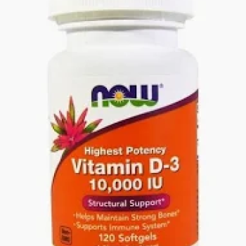 VITAMINA D3 10.000 UI 120 CAPSULAS IMPORTADO NOW