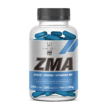 VITAMINA ZINCO CHROMO ZMA 100 CAPSULAS HEALTH LABS