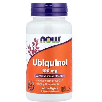 UBIQUINOL COQ10 100MG 60 CAPS IMPORTADO NOW