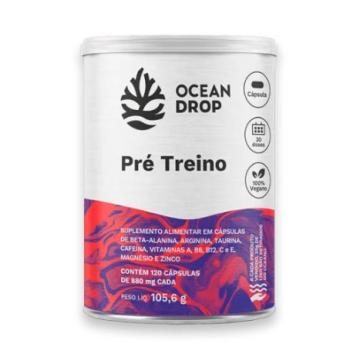 PRE TREINO 120 CÁPSULAS OCEAN DROP