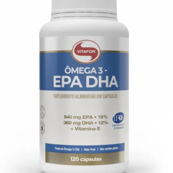 ÔMEGA 3 EPA DHA (540 EPA E 360 DHA) 120 CÁPSULAS VITAFOR