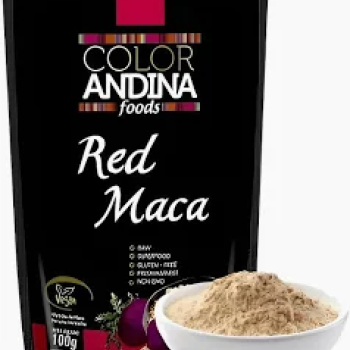MACA PERUANA RED 100G  COLOR ANDINA