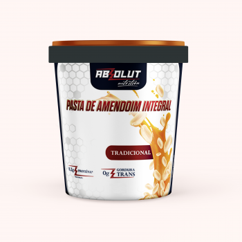 PASTA DE AMENDOIM  1,005KG ABSOLUT NUTRITION