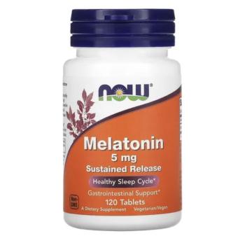 MELATONINA  5MG 60 CAPSULAS IMPORTADO NOW