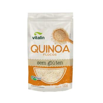 QUINOA ORGÂNICA FLOCOS 120G VITALIN