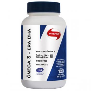 ÔMEGA 3 EPA DHA 120 CÁPSULAS 1000MG VITAFOR