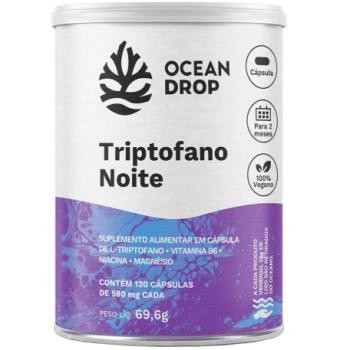 TRIPTOFANO NOITE 120 CAPSULAS 580 MG OCEAN DROP