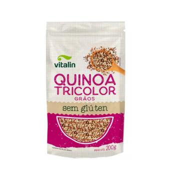 QUINOA TRICOLOR GRÃOS 200G VITALIN