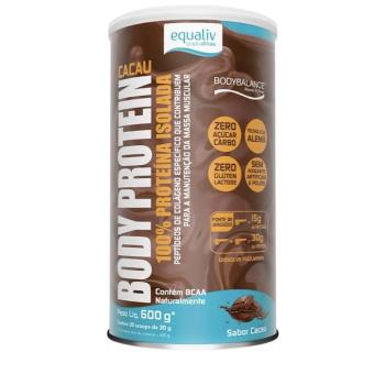 PROTEÍNA BODY PROTEIN CACAU 600G EQUALIV