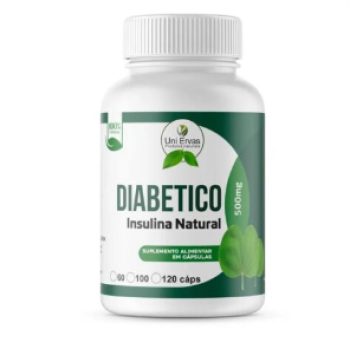 DIABETICO INSULINA NATURAL 60 CAPS UNI ERVAS