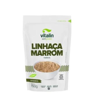 FARINHA DE LINHAÇA MARROM 150G VITALIN