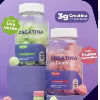 CREATINA GUMMY 60 GOMAS NEW NUTRITION