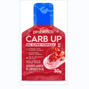 CARB UP GEL SUPER FORMULA 10 SACHÊS PROBIÓTICA