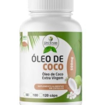 OLEO DE COCO 60 CAPS UNI ERVAS