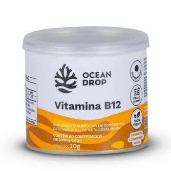 VITAMINA B12 500MG 60 TABLETS OCEAN DROP