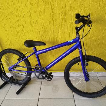 BICICLETA AÇO ARO 20 REBAIXADA AZUL SIGNUS