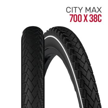 PNEU 700X38 PACO SRI-128 CITY MAX COM FAIXA REFLETIVA