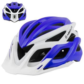 CAPACETE WILD FLASH BCO/AZL G