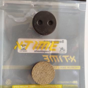 PASTILHA DISCO X-TIME XTRD-02 ( TIPO MOEDA 10 CENTAVOS )