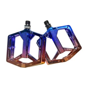 PEDAL 9/16 NYLON  PLATAFORMA PACO RIDER RAINBOW CAMALEÃO