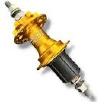 CUBO K-7 VIPER 36F DISCO 120 CLICKS C/PORCA TRASEIRO DOURADO ( BARULHENTO)