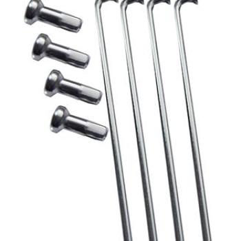 RAIO INOX, NIPLE, 2,0 X 185MM