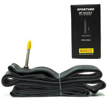 CAMARA DE AR 29X2.1.2.3 48MM PIRELLI SPORTUBE VALVULA PRESTA