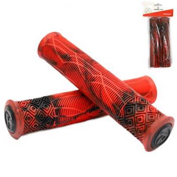 MANOPLA ABSOLUTE BMX3, VERM/PTO, 160MM