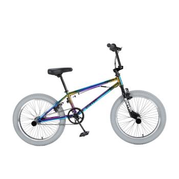 BICICLETA ARO 20 FEVER BMX RAINBOW CAMALEÃO
