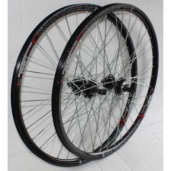RODA 26 AERO CUBOS ROLETADOS PRETA (PAR )
