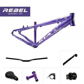 QUADRO 26 GTA FREERIDE REBEL ROXO + KIT