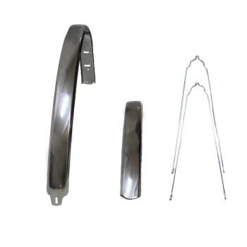 PARALAMA TIPO MONARK AÇO COM HASTE CROMADO