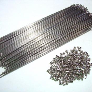 KIT 36 UNID DE RAIO FINO 255 INOX