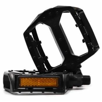 PEDAL 9/16 ALUMINIO PLATAFORMA JD-06 PRETO