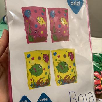 Boia Inflável Braço Estampada 25cmx15cm