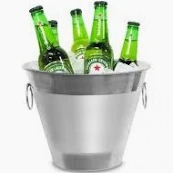 Balde de Gelo 6,5 L Alumínio Analeni