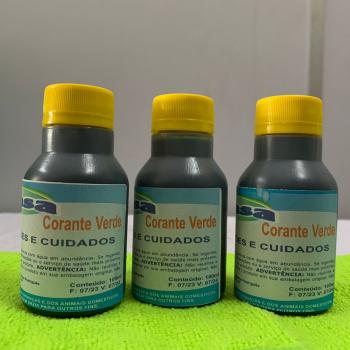 Corante verde 100ml