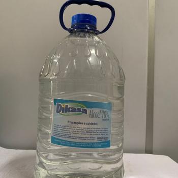 Álcool Líquido Dikasa 70° 5 Litros