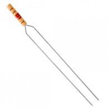 Espeto Duplo Para Churrasqueira 65 cm